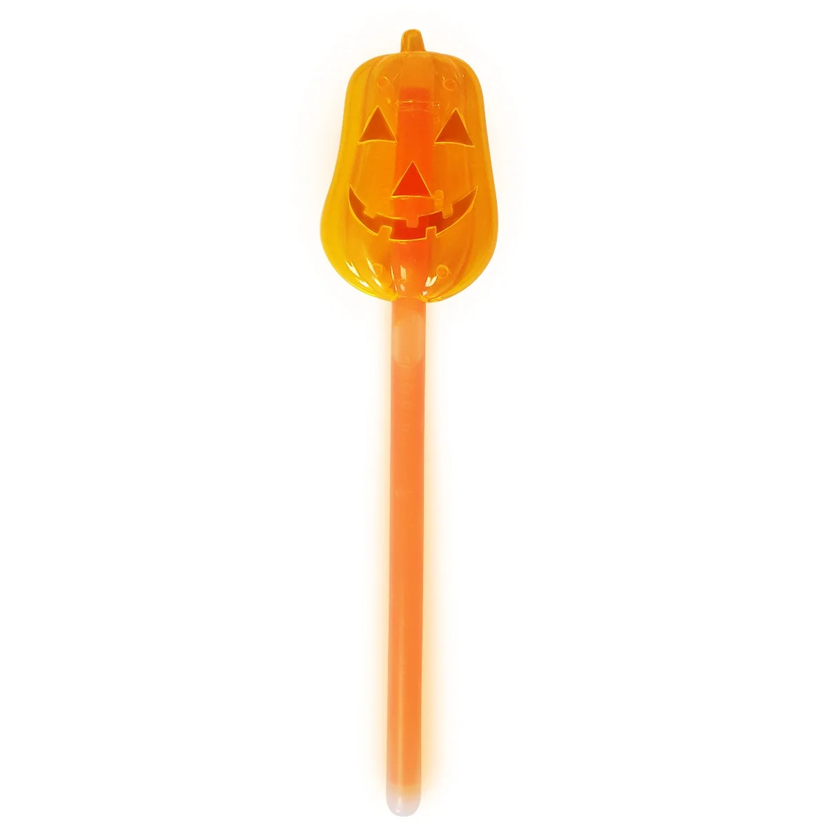 Halloween Glow Party Favors, Orange Pumpkin Wand, 8.6 in, by Way To Celebrate | Walmart (US)