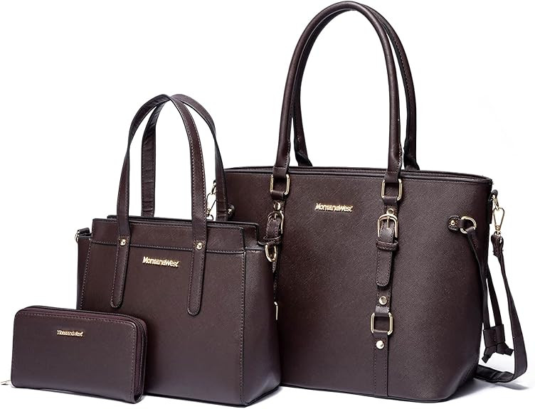 Montana West 3PCS Purses for Women Tote Bag and Wallet Set Shoulder Satchel Handbags | Amazon (US)