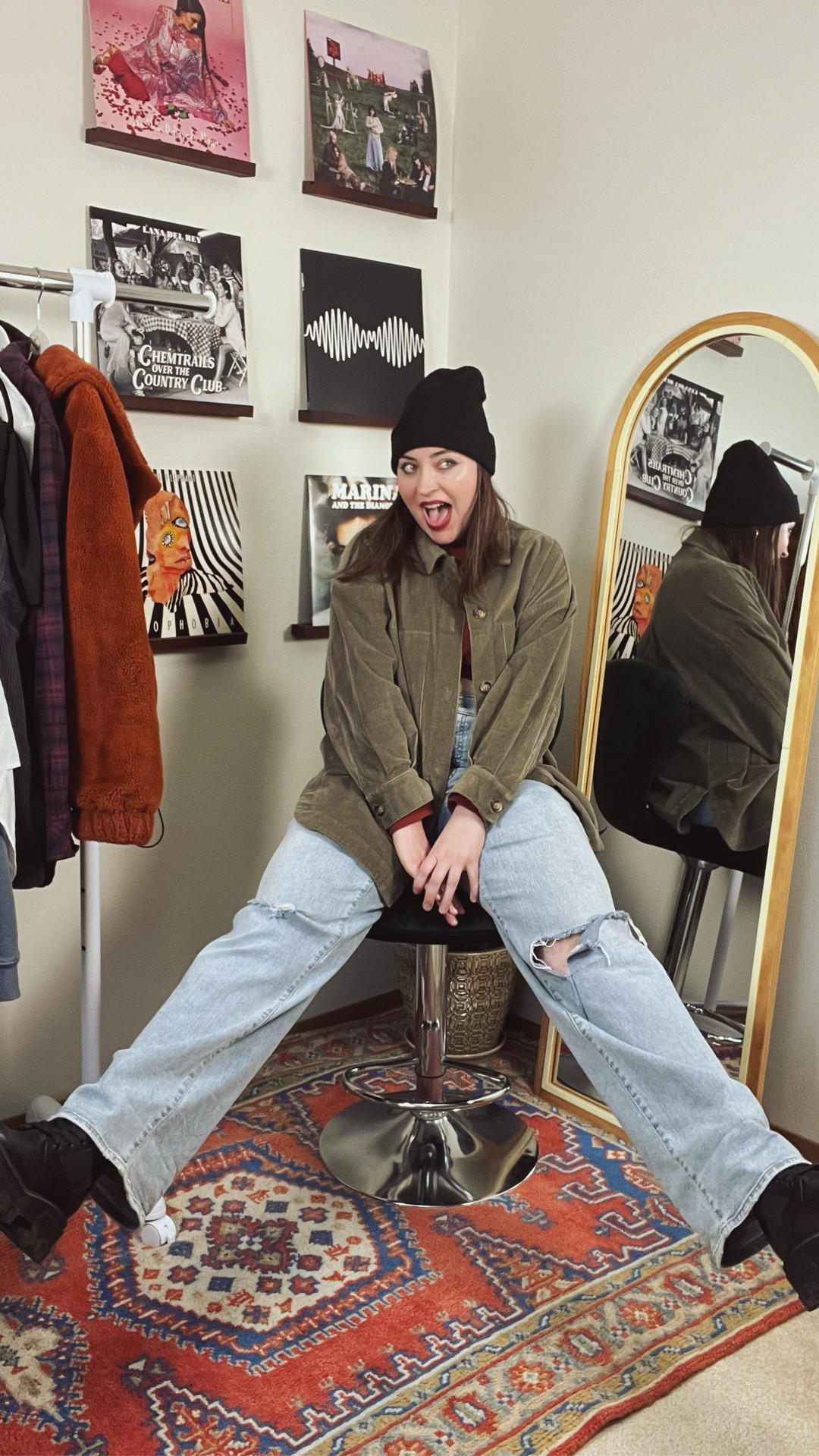 The everyday soft grunge look you can replicate again and again. 

These are my go-to pieces: cute & comfy jeans, layered tops and jackets, and combat boots. Tried and true combinations if you ask me!

The everyday look is about wearing the clothes that make you feel the most like yourself. The most confident you, in a casual setting.

So go forth, you soft grunge queens! The everyday waits for no one. And with layers and confidence, who’s gonna stop you??! 👏

#LTKootd #LTKMidsize #LTKgrwm