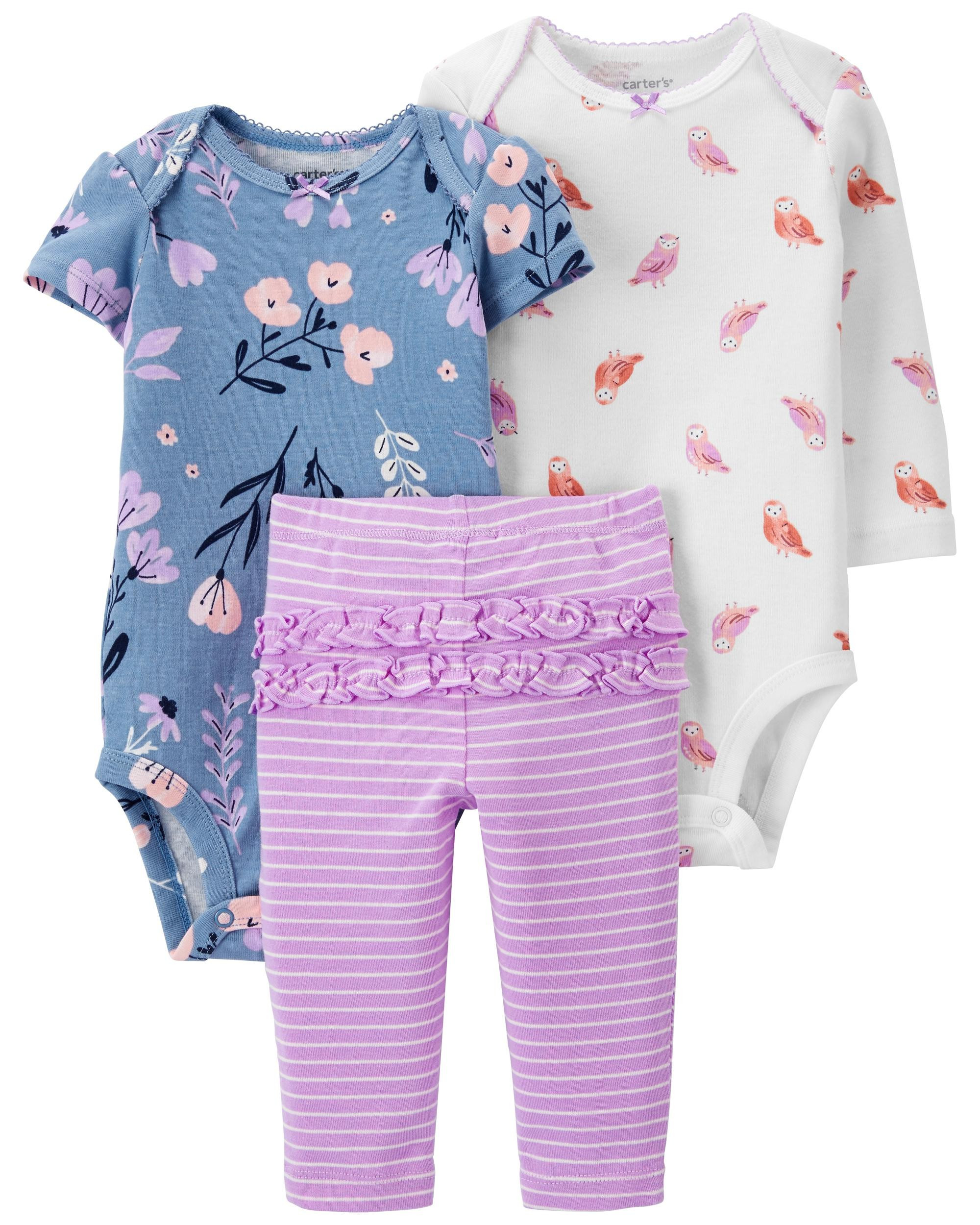 3-Piece Owl Outfit Set | Carter's