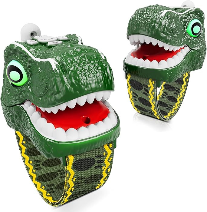 Dinosaur Walkie Talkies for Kids 2 Pack Camping Gear T-Rex Outdoor Toys for Boys Age 3-12 Year Ol... | Amazon (US)