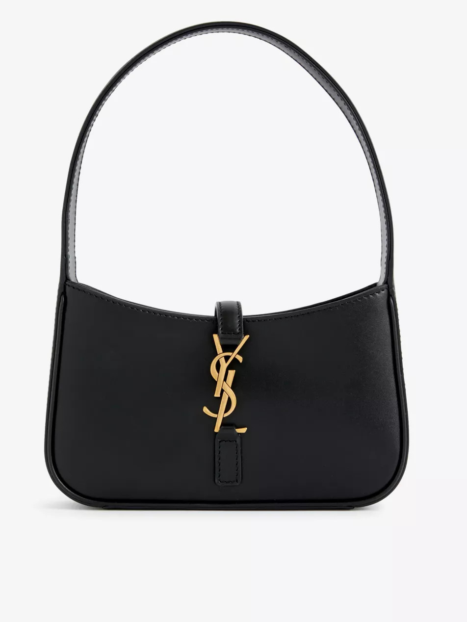 Le 5 à 7 monogram mini leather hobo bag | Selfridges