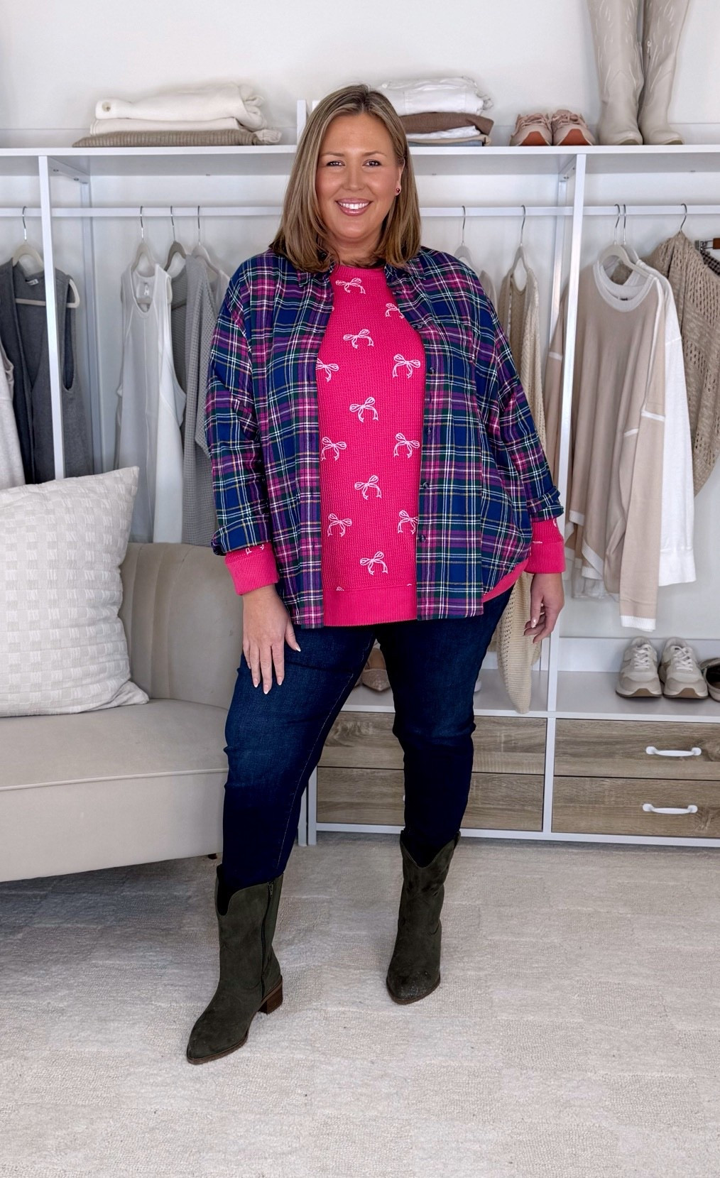 Wearing a 18/20 in the tops and 18 in the jeans!

Plus size fashion, winter outfit ideas, midsize fashion, mom style, lane bryant haul, everyday outfit fashionn

#LTKPlusSize #LTKMidsize #LTKOver40