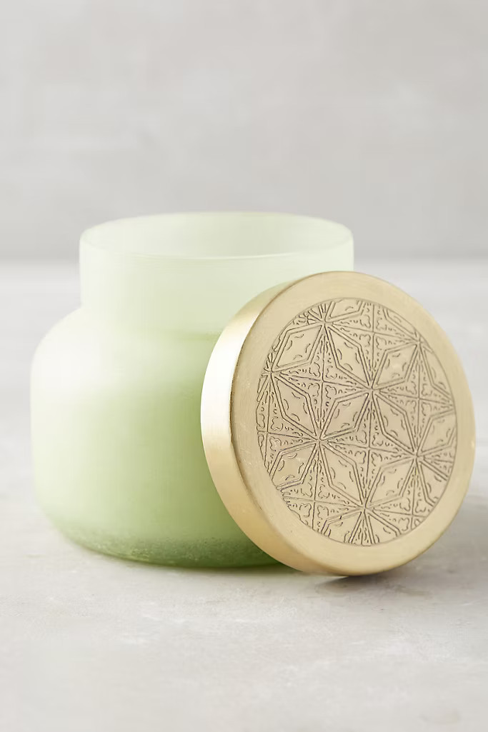 Capri Blue Ombre Salt Jar Candle | Anthropologie (US)