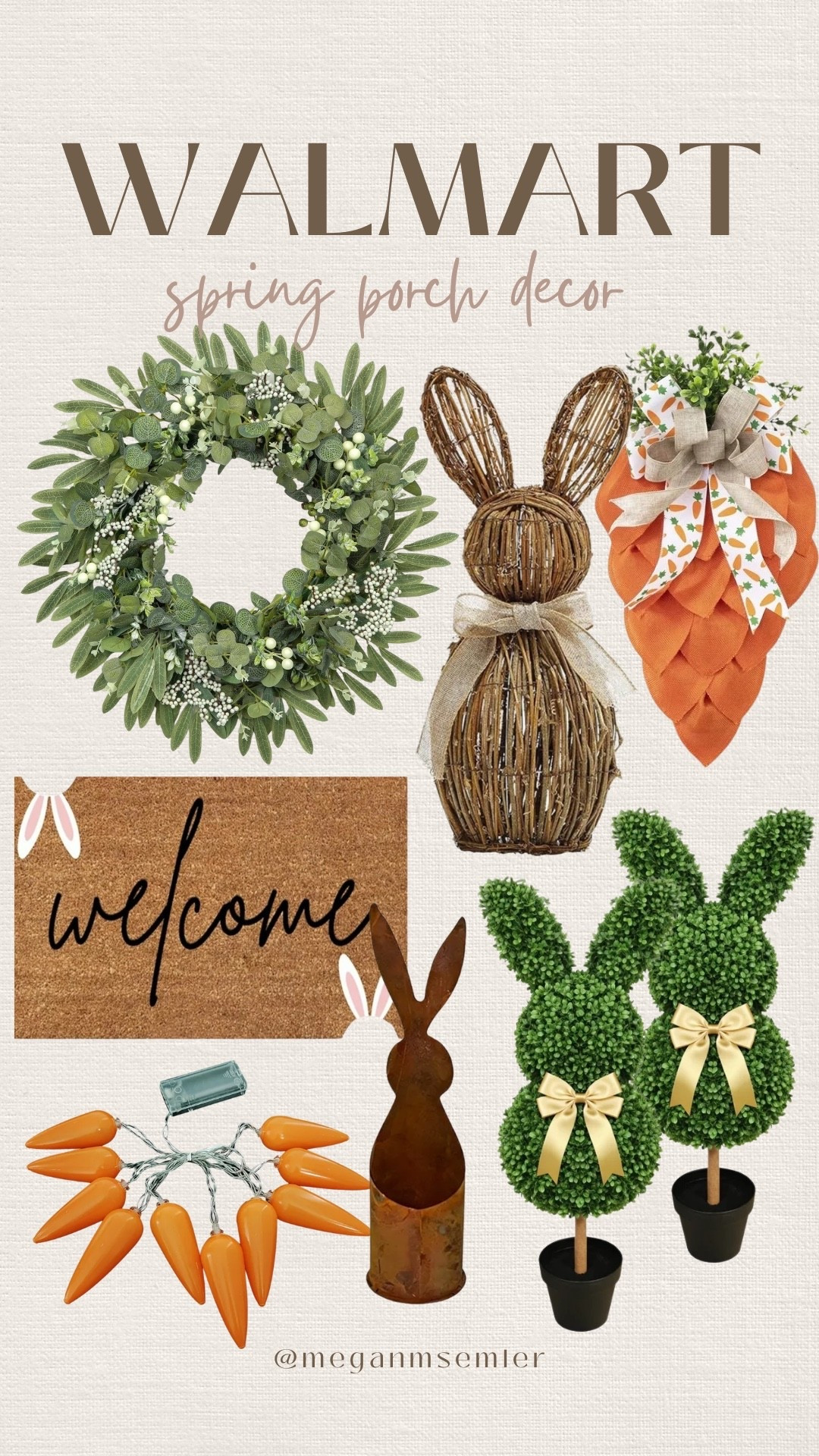 Walmart spring porch decor 

#LTKHome #LTKSeasonal