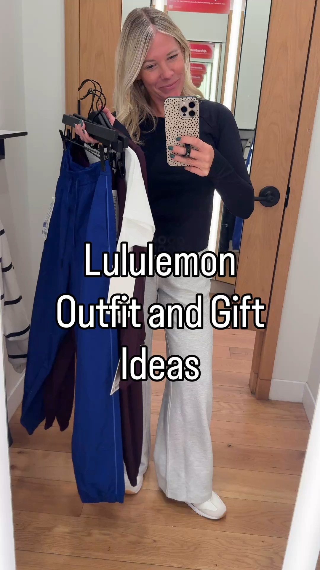 Lululemon women’s gift ideas 
Size XS grey waffle pants, be calm joggers and be calm too. 
6 cares tee and small blue pants but needed an XS
Wristlet, hat slides 

#LTKActive #LTKHoliday #LTKGiftGuide
