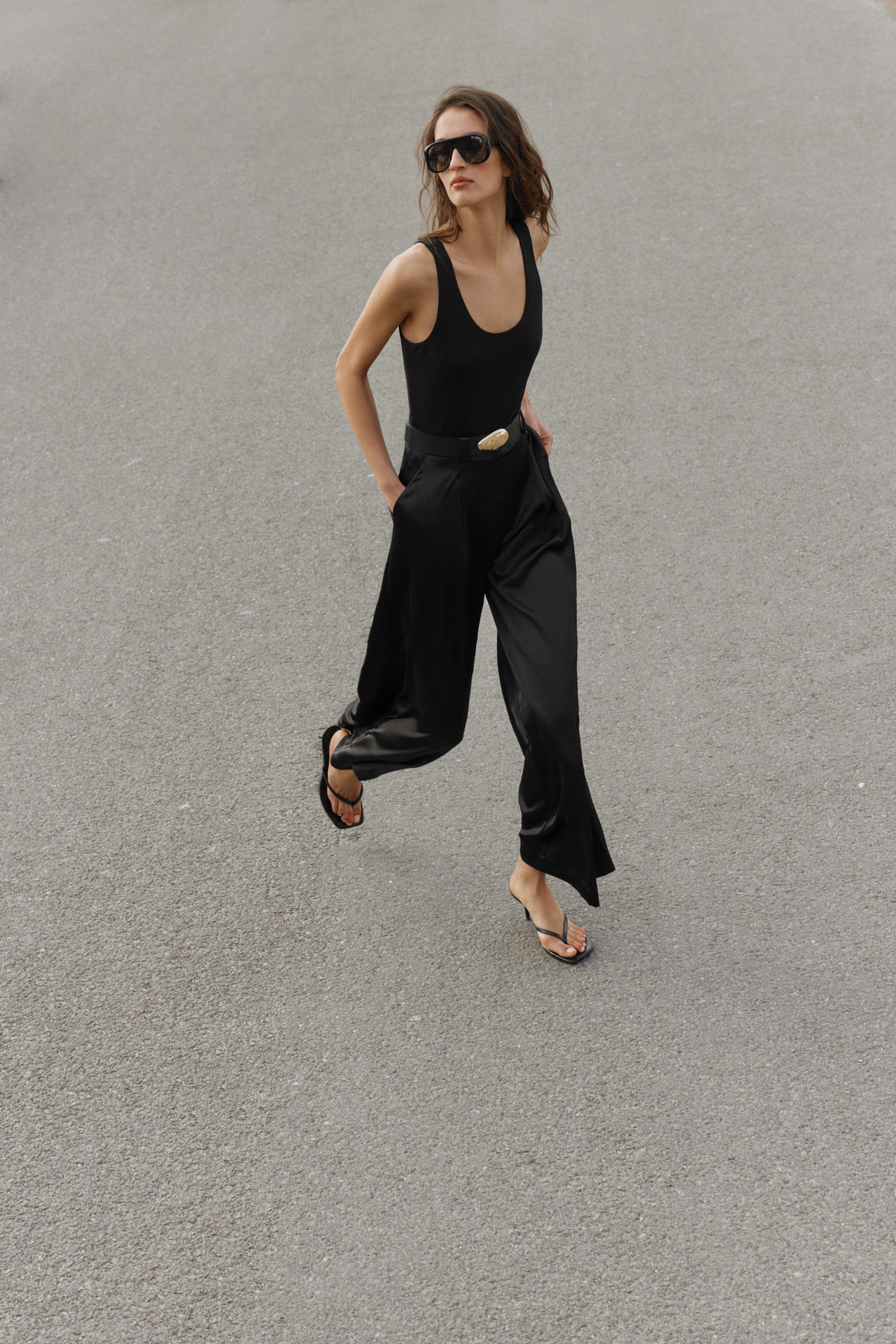 COMBINED JUMPSUIT WITH BELT | Zara UK