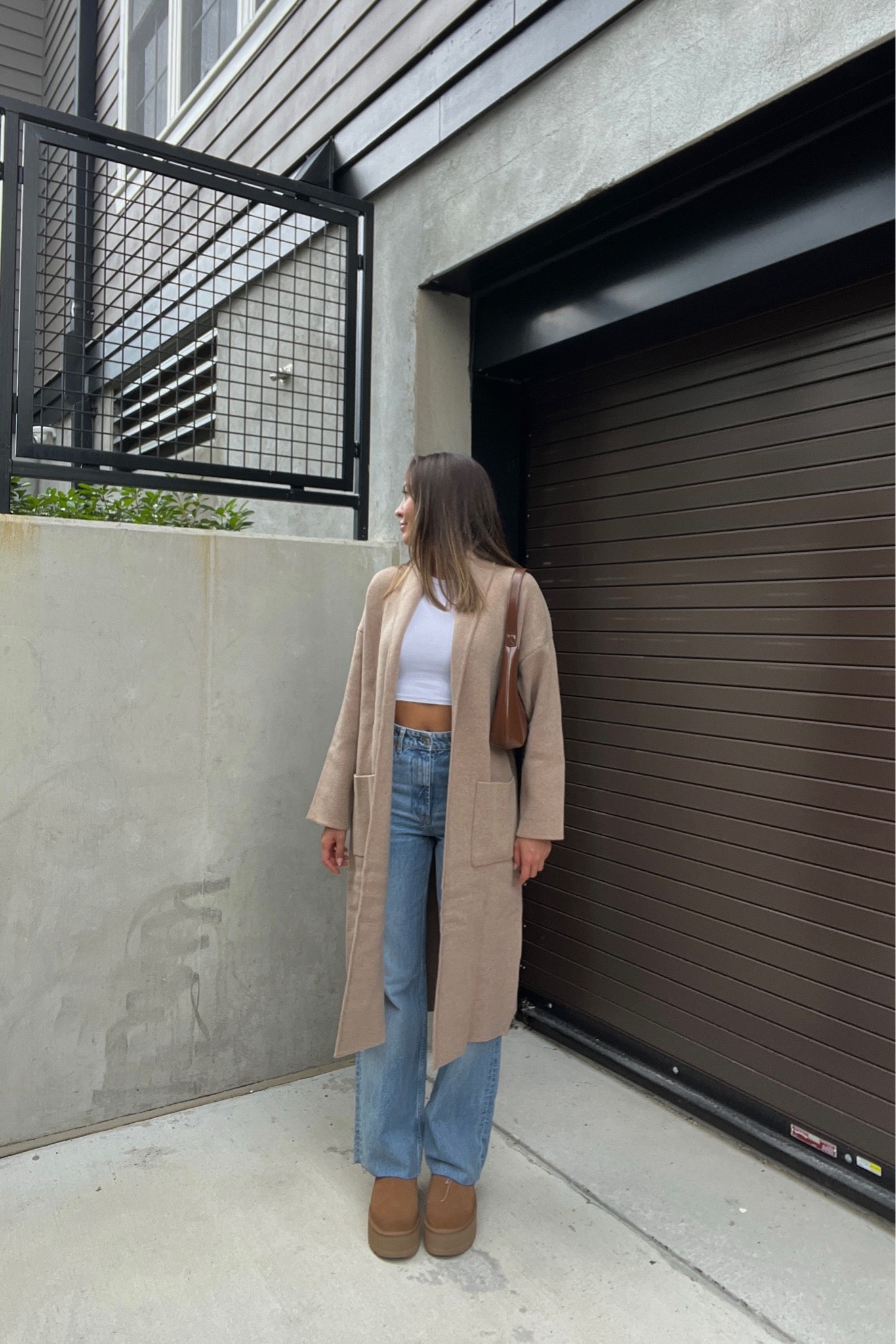 Oversized coat with pockets curated on LTK