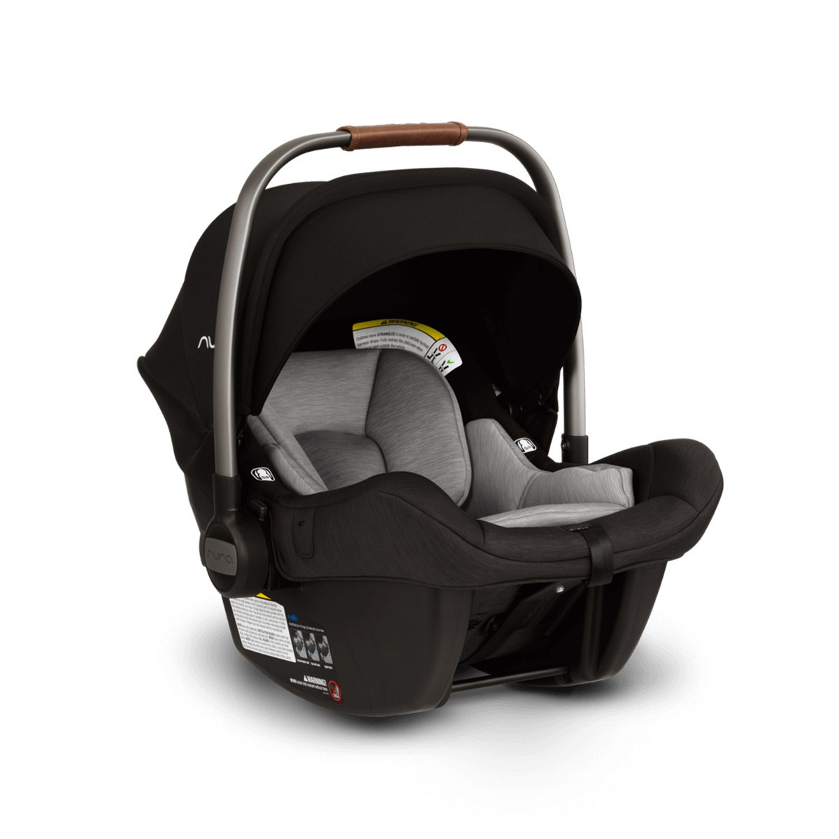Nuna PIPA Lite Car Seat and Base (Color: Caviar) | The Tot
