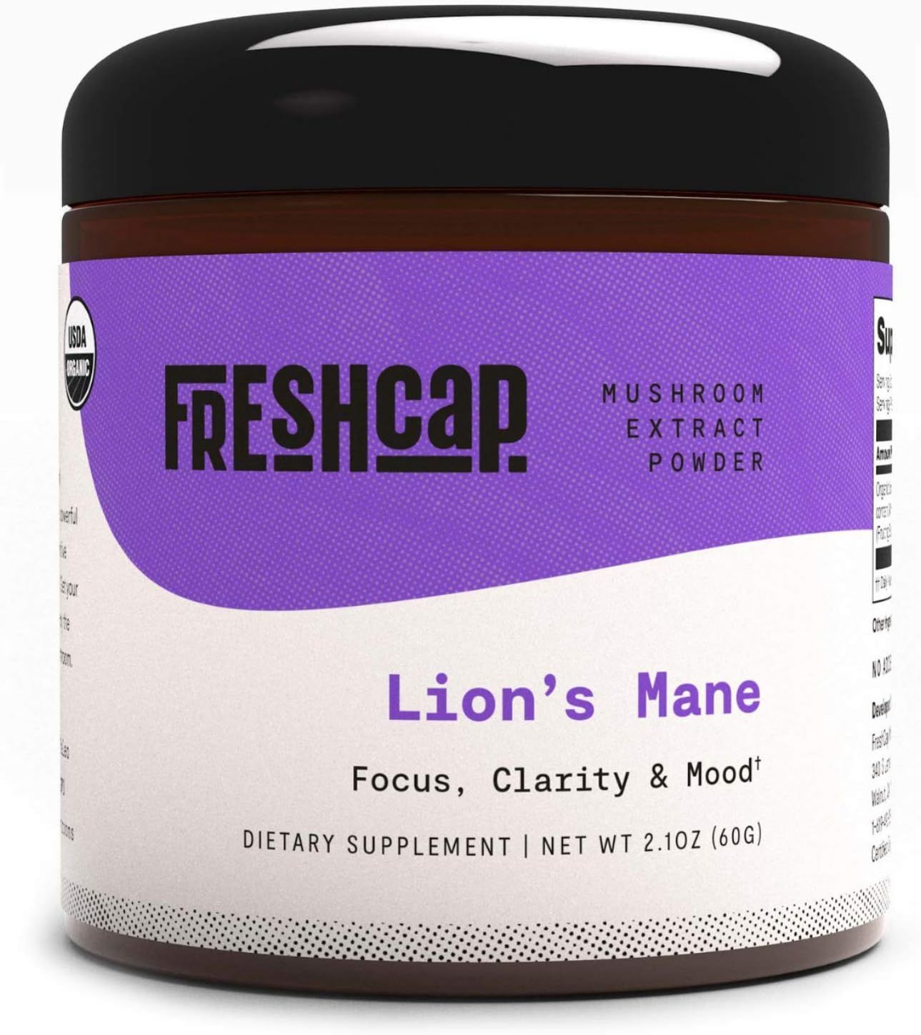 Organic Lion's Mane Mushroom Extract Powder - USDA Organic -60 g- Supplement - Mental Clarity and... | Amazon (US)