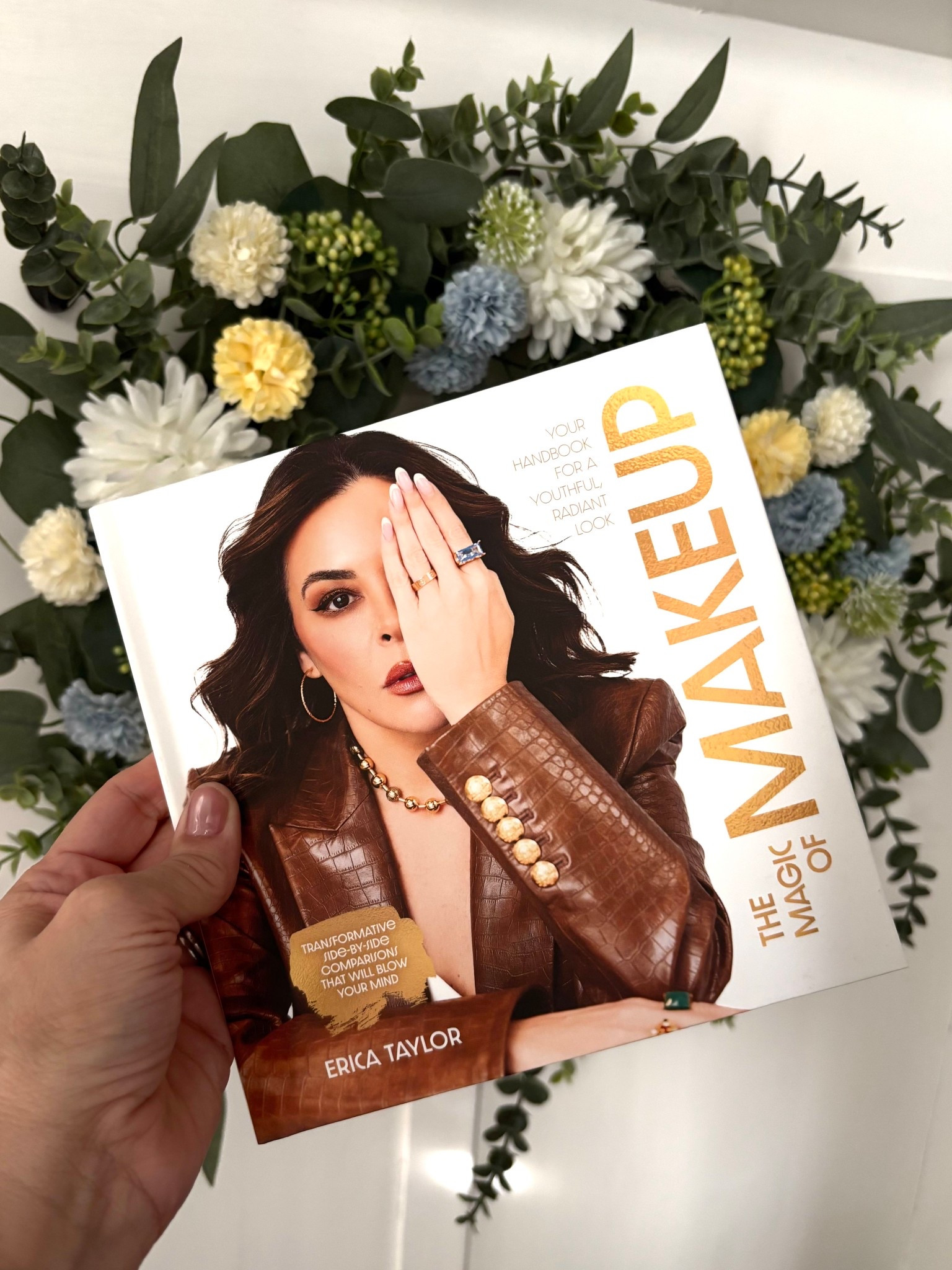 Erica Taylor is an expert in mature makeup.  Her book dropped today!  Full of her expert tips and tricks!