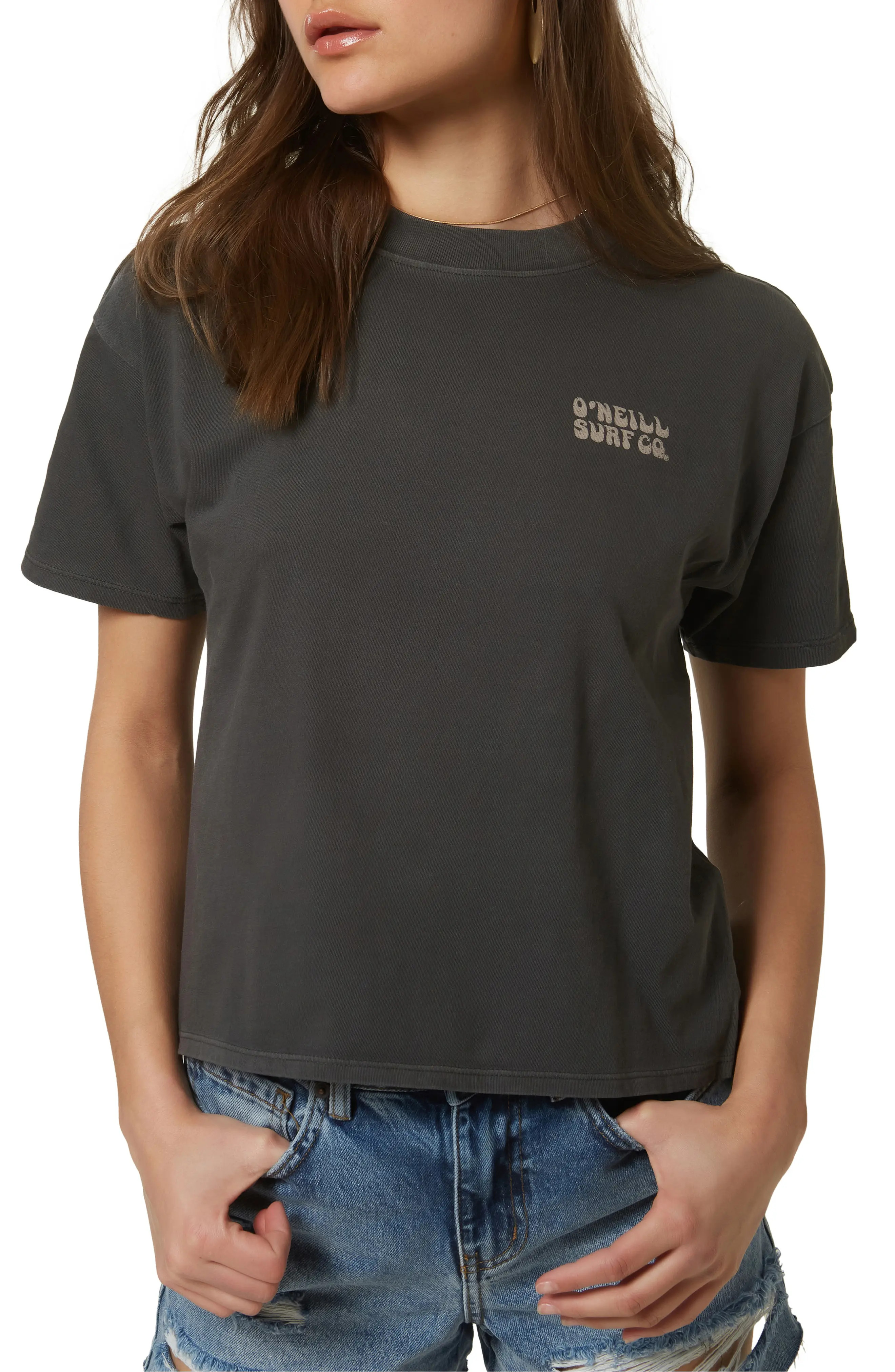 Women's O'Neill Party Graphic Tee, Size Small - Black | Nordstrom