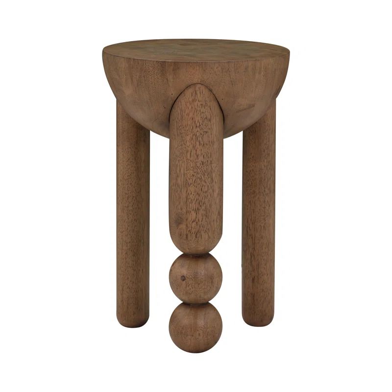 Morse Solid Wood 3 Legs End Table | Wayfair North America