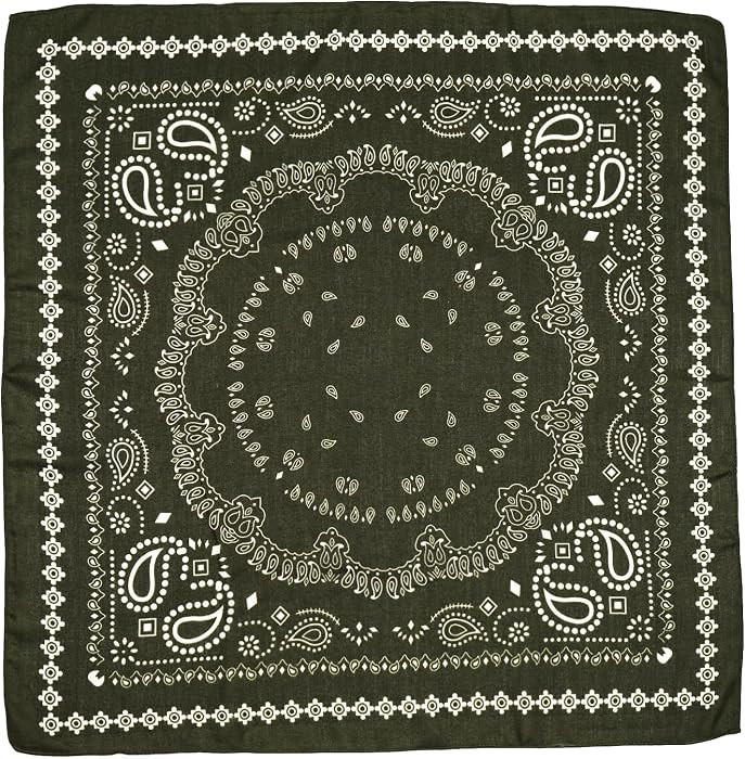 Scarf for Women, 27"x27" Large Bandana Scarf, Neck/Hair/Head Scarf for Women | Amazon (US)
