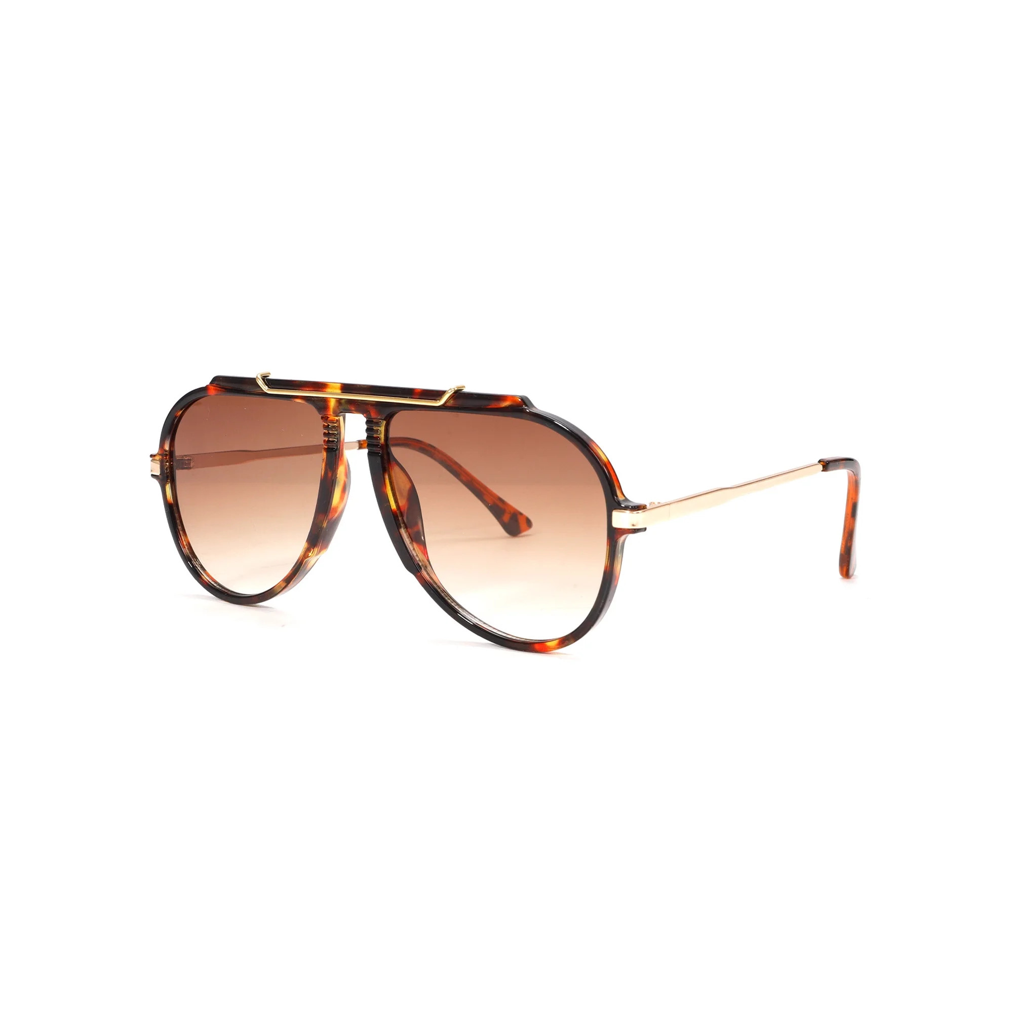 Oversized Aviator Sunglasses for Women Men 2026 70s Retro Gold Metal Sun Glasses Tangle Free Squa... | Walmart (US)