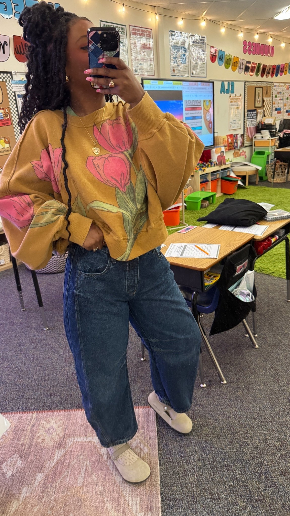 Tuesday! 
Top: Medium
Jeans: 28
Graphic Tee: Small

#LTKgrwm #LTKdayinmylife #LTKootd