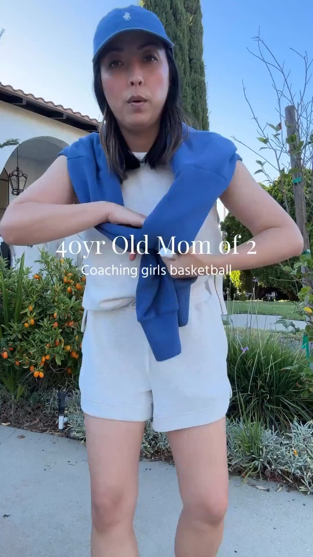 40yr old mom of 2. What I wore to: Our first basketball game as a coach

Varley tank small
Varley OIlie shorts small
Varley blue pullover small
adidas gray sambas 5
Polo Ralph Lauren hat
Dorsey James necklace
Electric Picks earrings

summer outfits, summer style, petite style

#LTKmomlife #LTKPetite #LTKootd