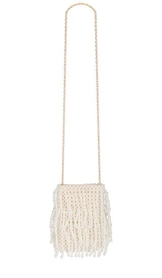 Drippy Beaded Pearl Crossbody in Pearl | Revolve Clothing (Global)