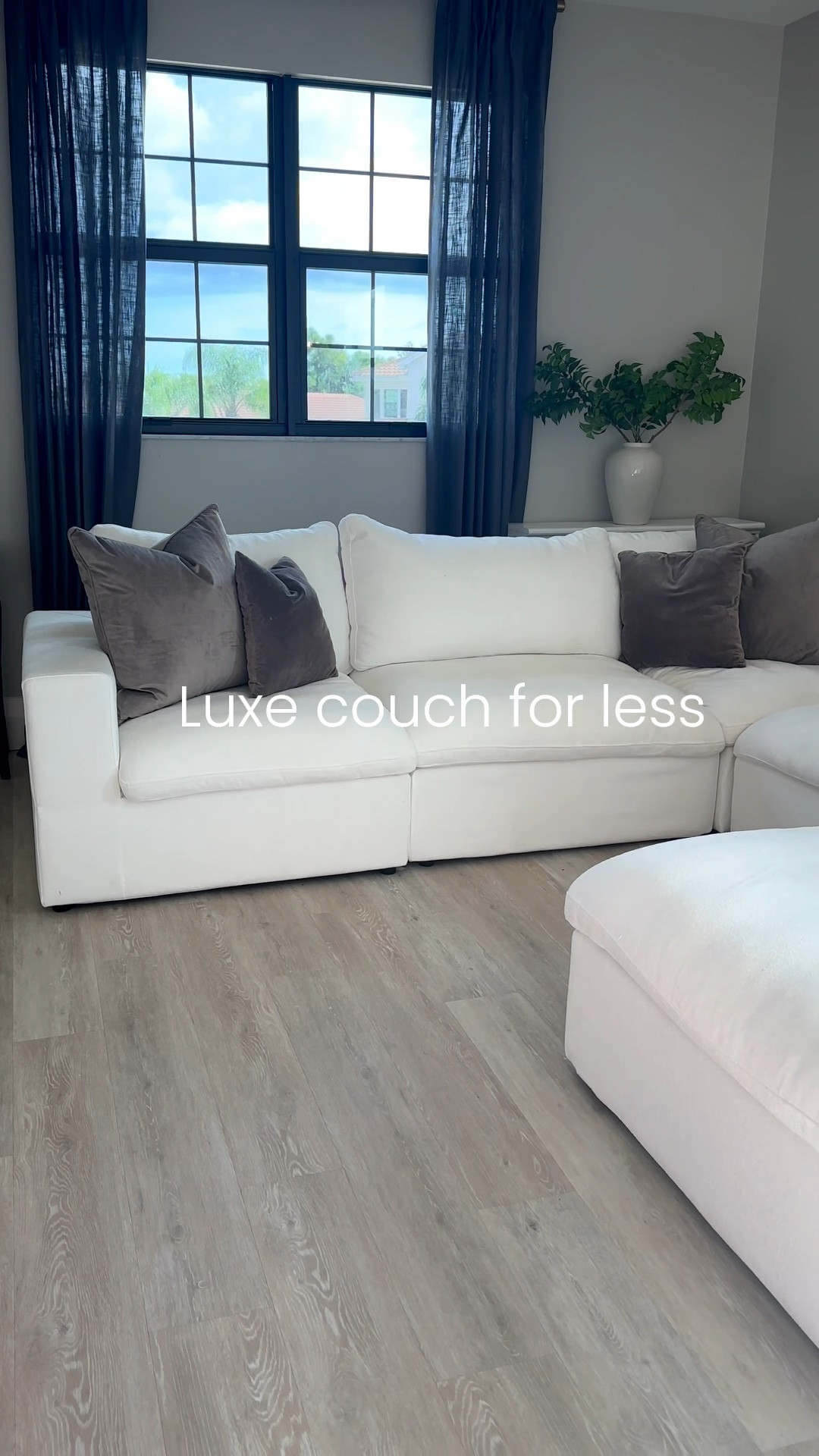 Is 2025 can we just make saying "being at my house" acceptable to be a hobby Especially when your couch is the steak of the century and linked in bio (5
So comfy AND can unzip to be washed !!!
Truly melt into this couch is soooo comfy #sectional #couch #homedecor #livingroom #whitesectional #whitecouch

#LTKSaleAlert #LTKHome #LTKStyleTip

#LTKHome #LTKSaleAlert #LTKStyleTip