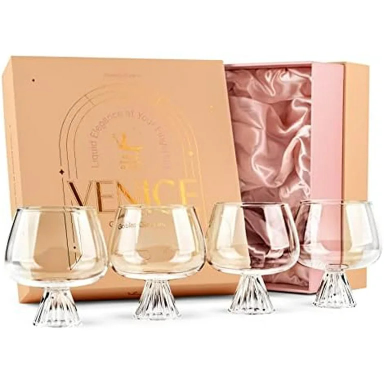 Venice Goblet Cocktail Glasses for Gin Tonic, Aperol Spritz,Sangria | Modern Glassware Collection... | Walmart (US)
