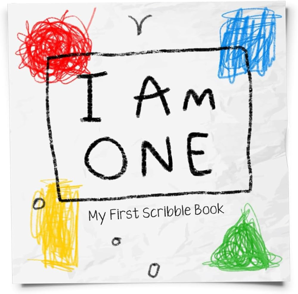 I Am One: Scribble Book with Blank Drawing Pages for 1 Year Old Boys and Girls, Keepsake Gift for... | Amazon (US)