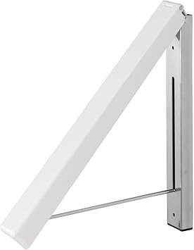 iDesign Brezio Wall Mount Metal Clothes Hanger Drying Rack for Laundry Room, Bathroom or Bedroom,... | Amazon (CA)