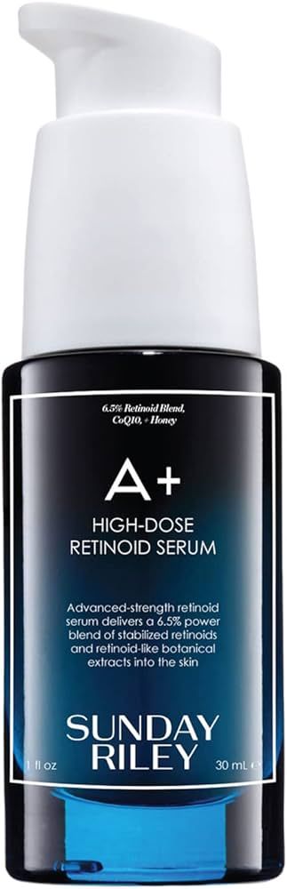 Sunday Riley A+ High-Dose Anti Aging Retinol Serum | Amazon (US)