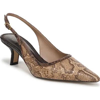 Sam Edelman Bianka Slingback Pointed Toe Pump in Black at Nordstrom, Size 9 | Nordstrom