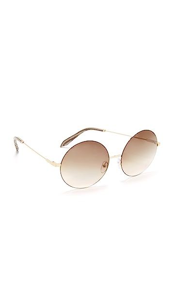 Feather Light Round Sunglasses | Shopbop