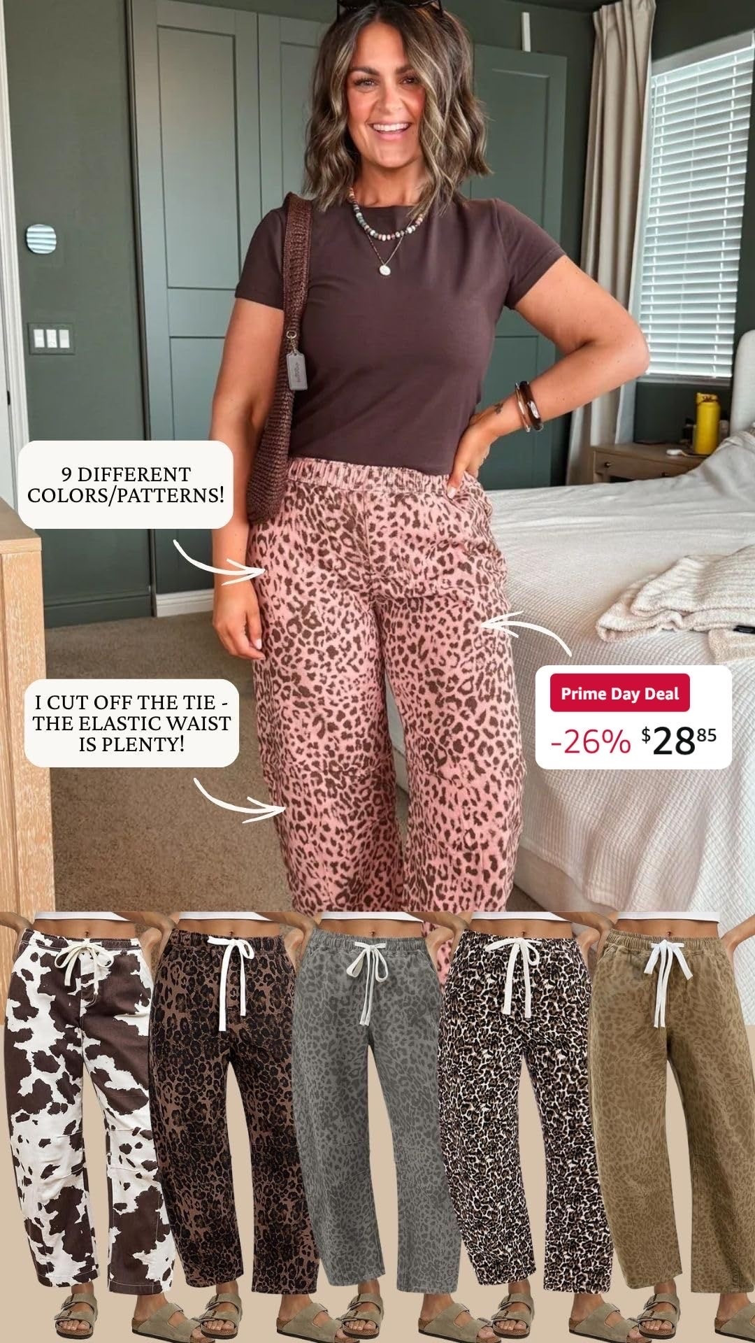 These bloat-friendly pants from Amazon are on sale right now!! I am wearing an XL!!

Finds under 30, sale alert, casual outfit, prime day, Courtney Hamilton