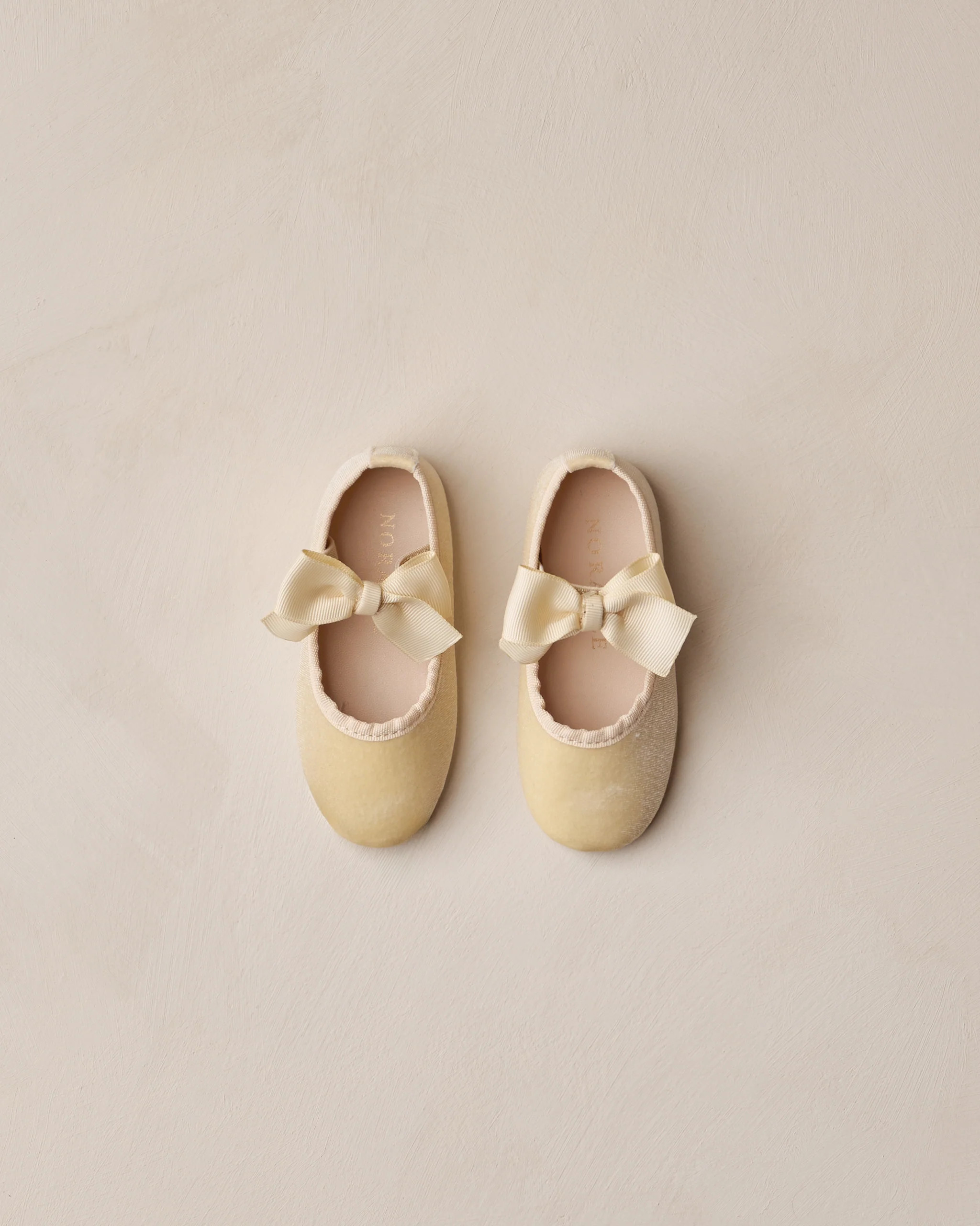Bow Ballet Flats || Champagne | Rylee + Cru
