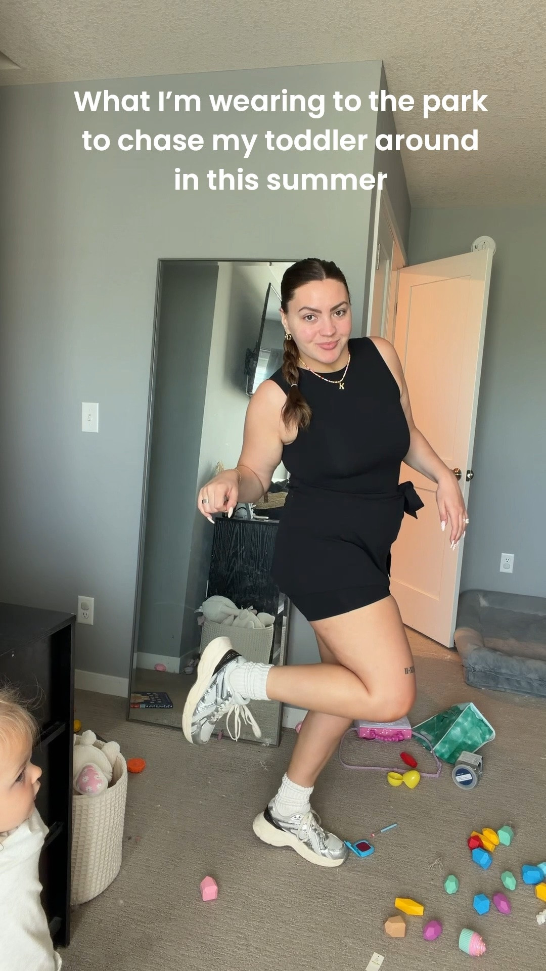 Amazon outfit that makes me confident as a midsize mommy that I’m wearing to chase my toddler around in this summer

#LTKmomlife #LTKootd #LTKMidsize
