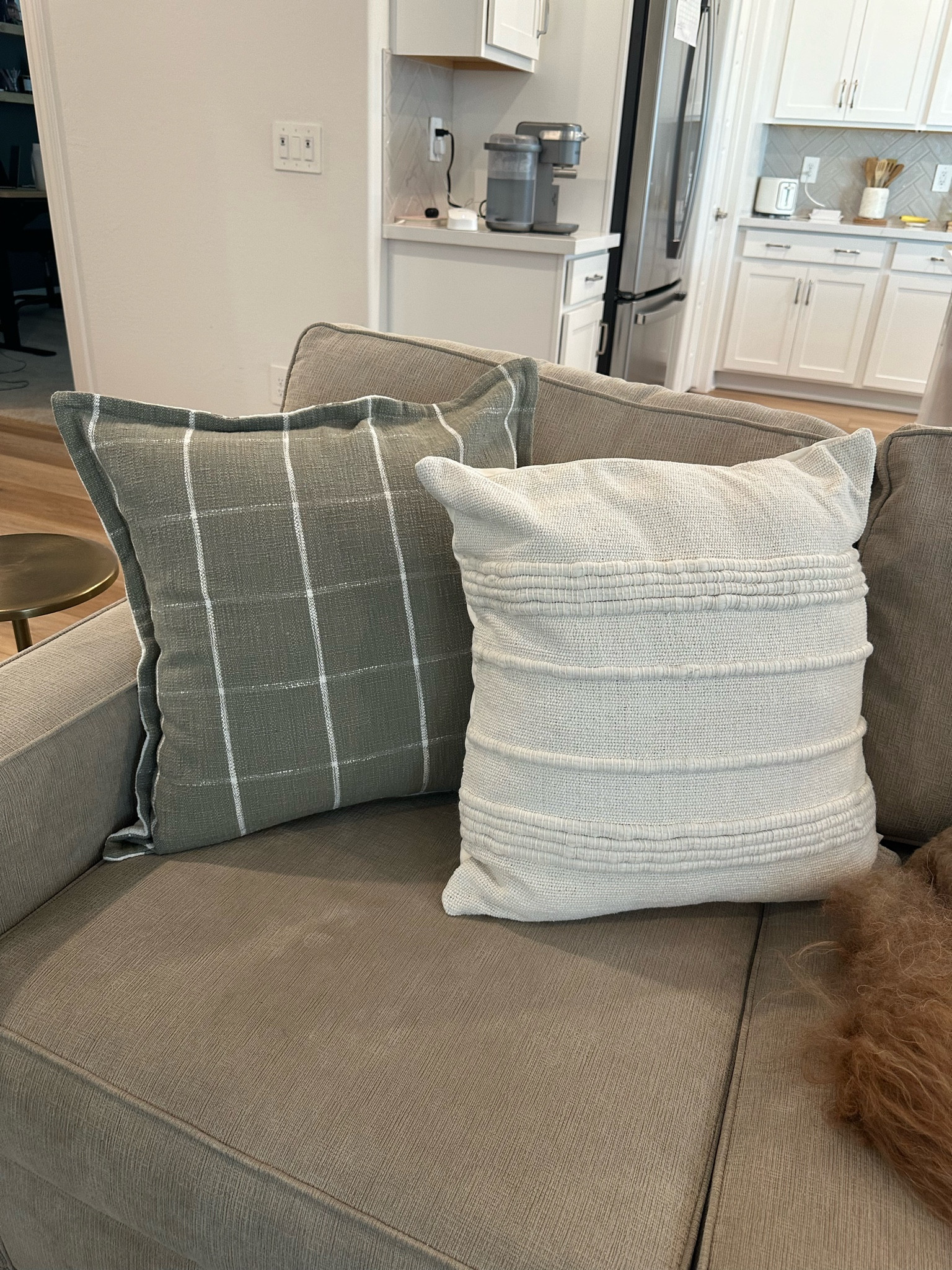 Walmart home finds!! Love these pillows for spring! The sage green one is reversible too 🙌🏼