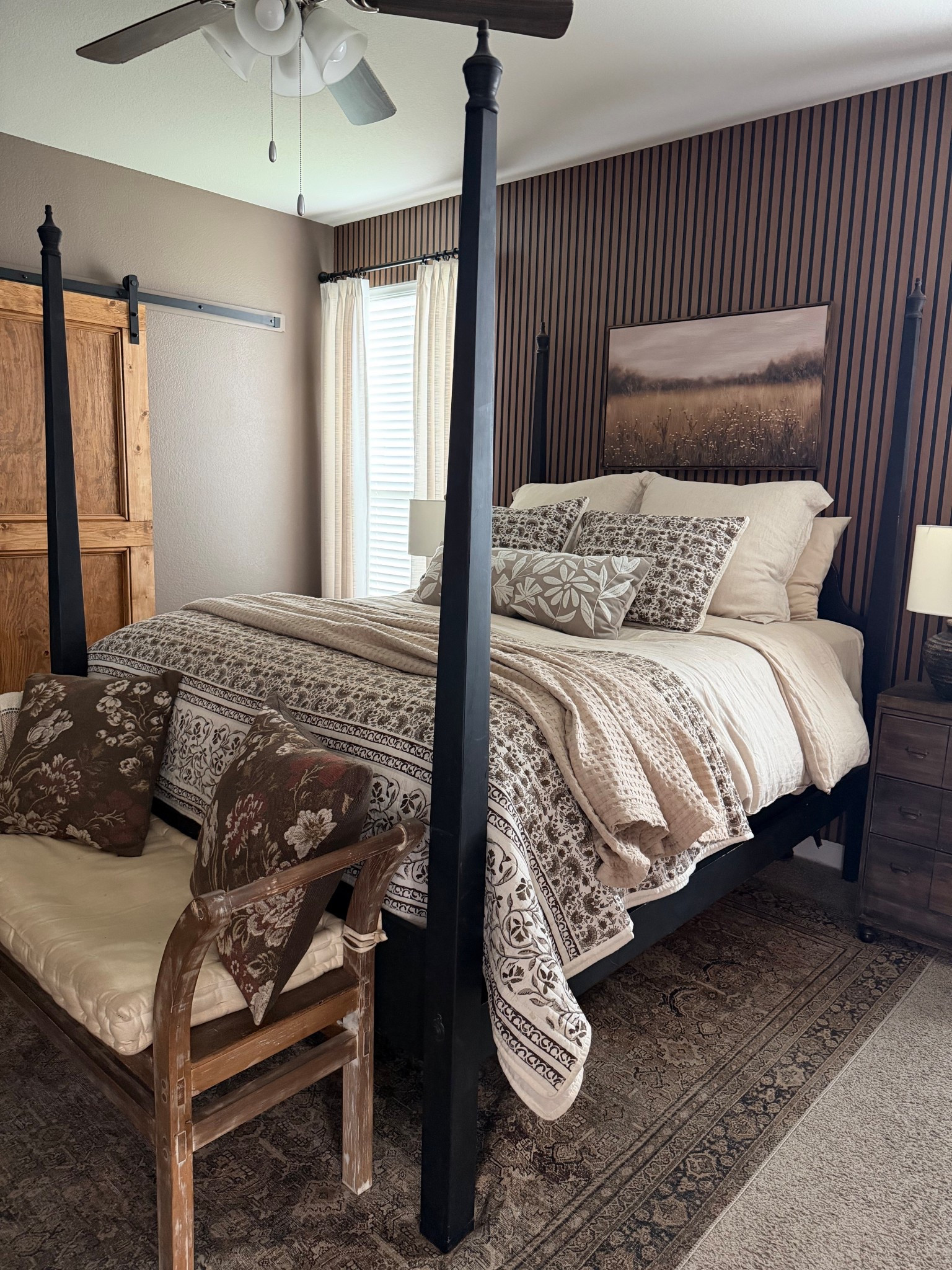 Bedroom decor inspiration, neutral
Bedding, brown bedroom decor,. 

#LTKHome #LTKSeasonal