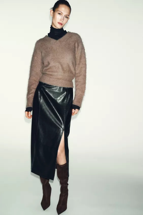 BUCKLED HIGH-HEEL BOOTS | Zara US