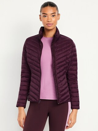 Water-Resistant Narrow-Channel Puffer Jacket | Old Navy (CA)