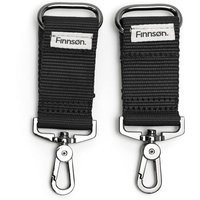 Finnson Osten Stroller Clips - Black | Natural Baby Shower UK