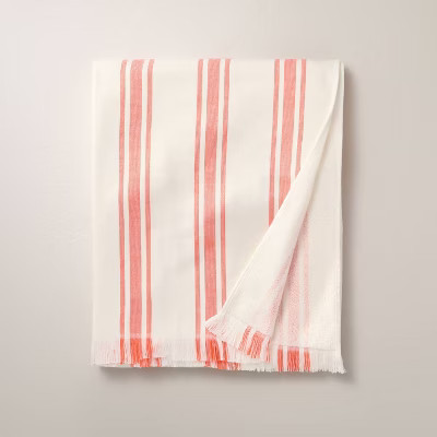60"x60" Summer Plaid Oversized Cotton Beach Towel - Hearth & Hand™ with Magnolia | Target