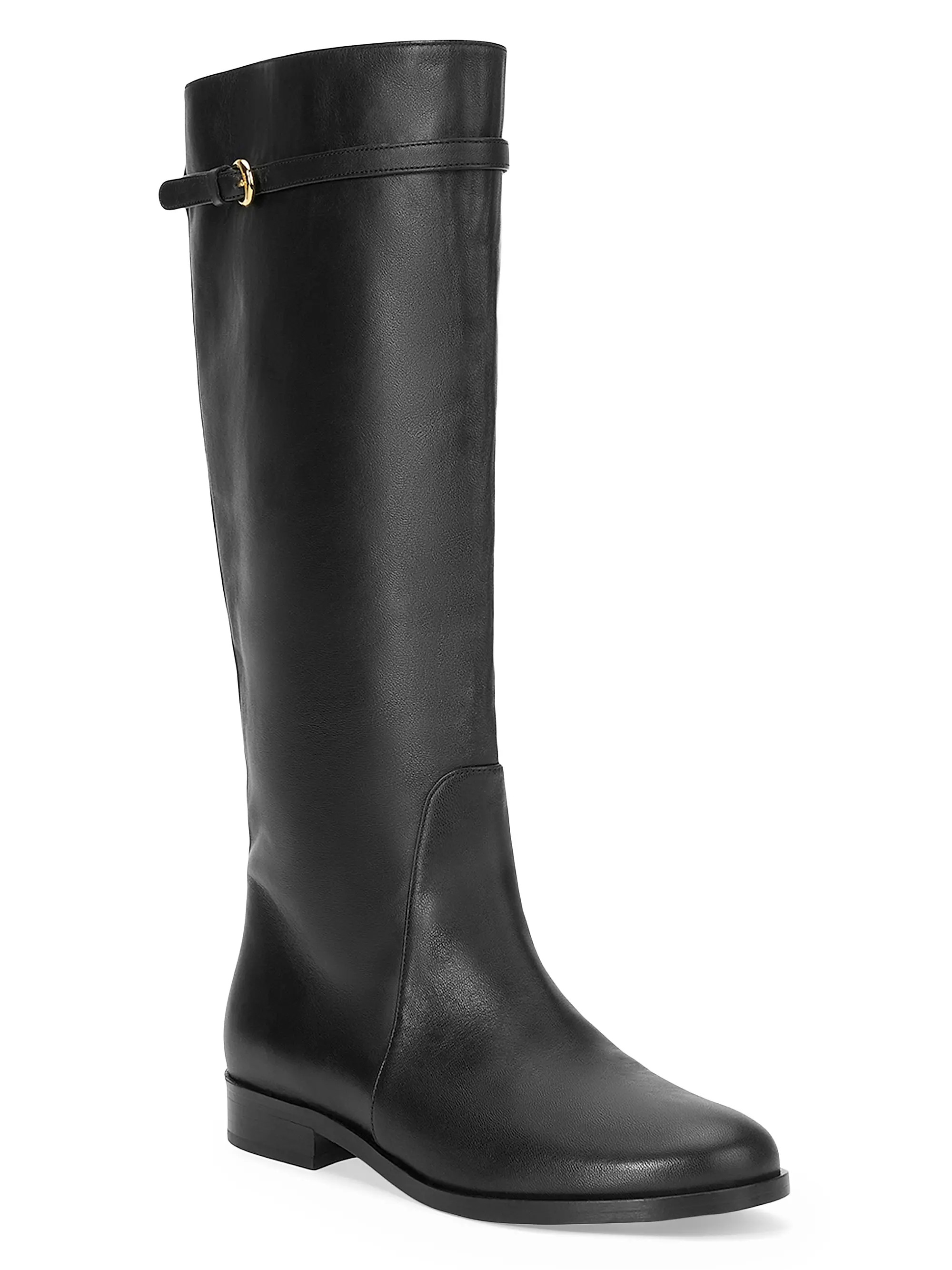 Harlow 55MM Leather Knee-High Riding Boots | Saks Fifth Avenue
