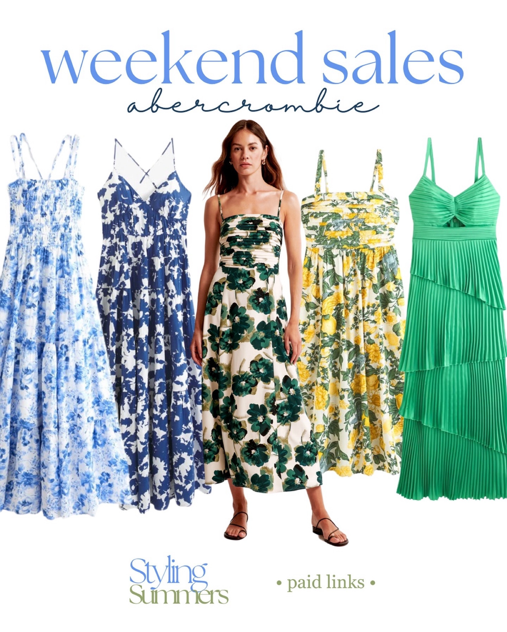 Abercrombie wedding guest dresses on sale! 

#LTKSeasonal #LTKWedding #LTKSaleAlert