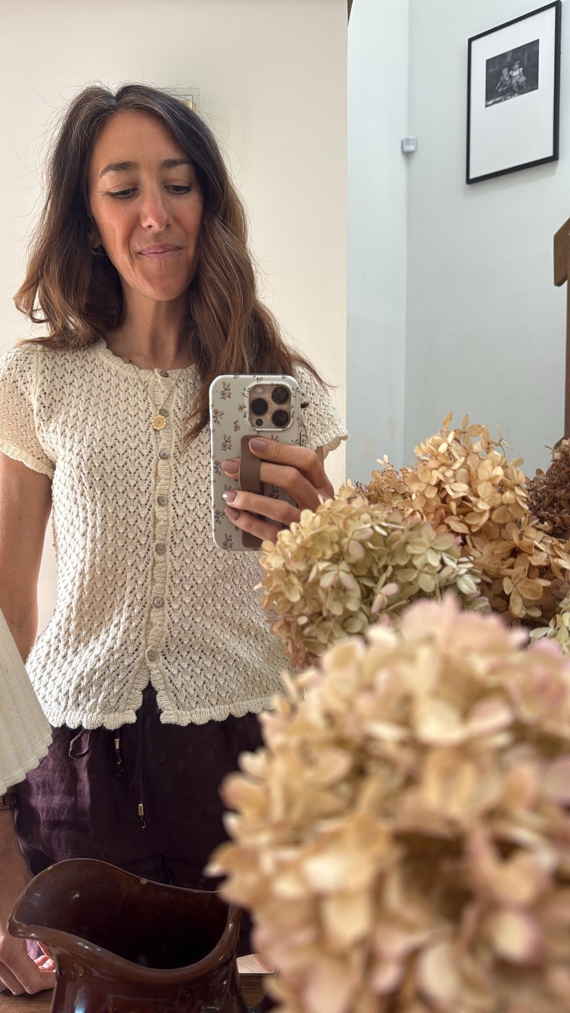 the cutest crochet babydoll top!