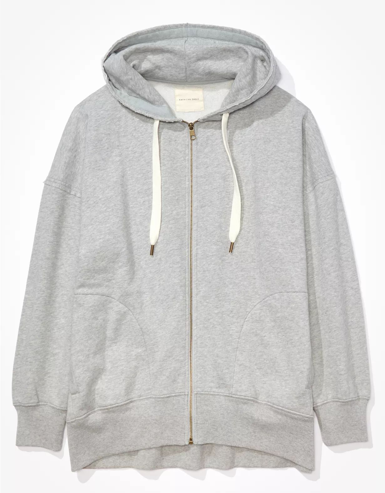 AE Oversized Zip-Up Hoodie | American Eagle Outfitters (US & CA)