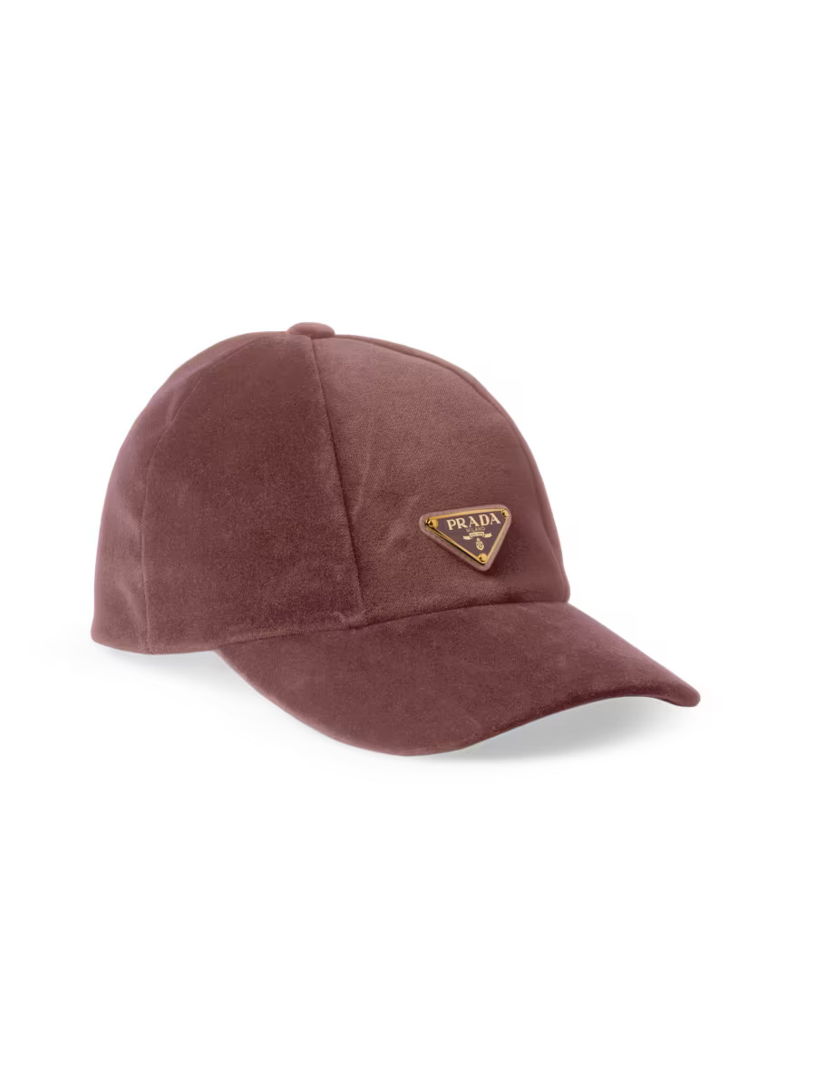Velvet Baseball Cap | Saks Fifth Avenue