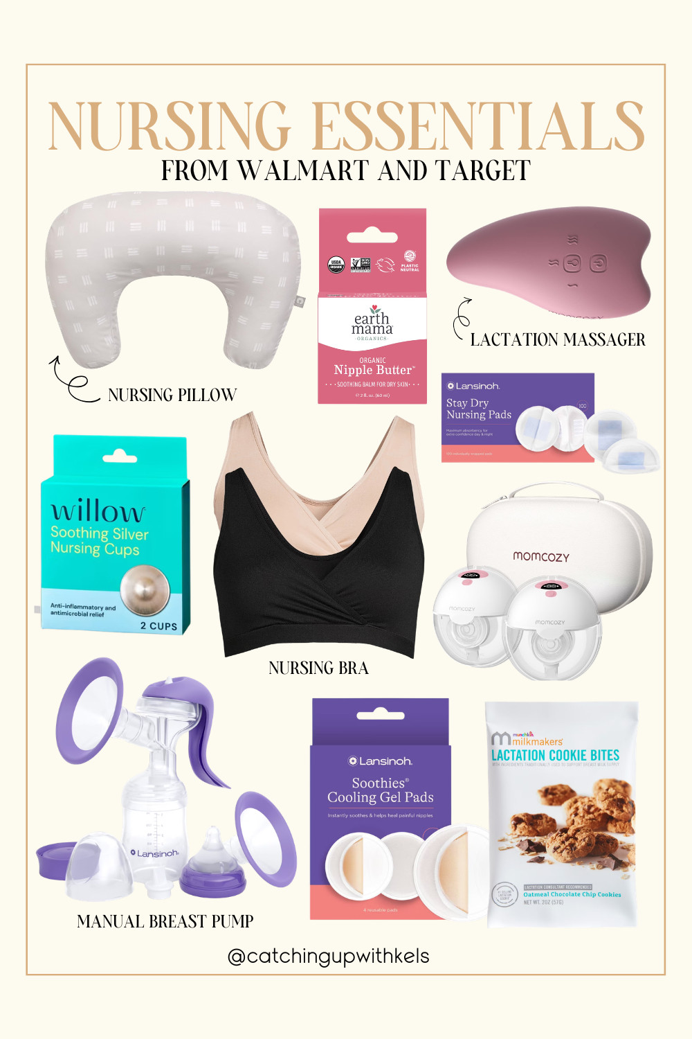 Nursing essentials I swear by! Everything you need for those early postpartum + breastfeeding days — all from Walmart & Target! From soothing must-haves to everyday basics that make a big difference. Linking it all for you! #LTKbaby #LTKfinds #LTKunder50 

 #LTKmomlife #LTKBaby #LTKBump