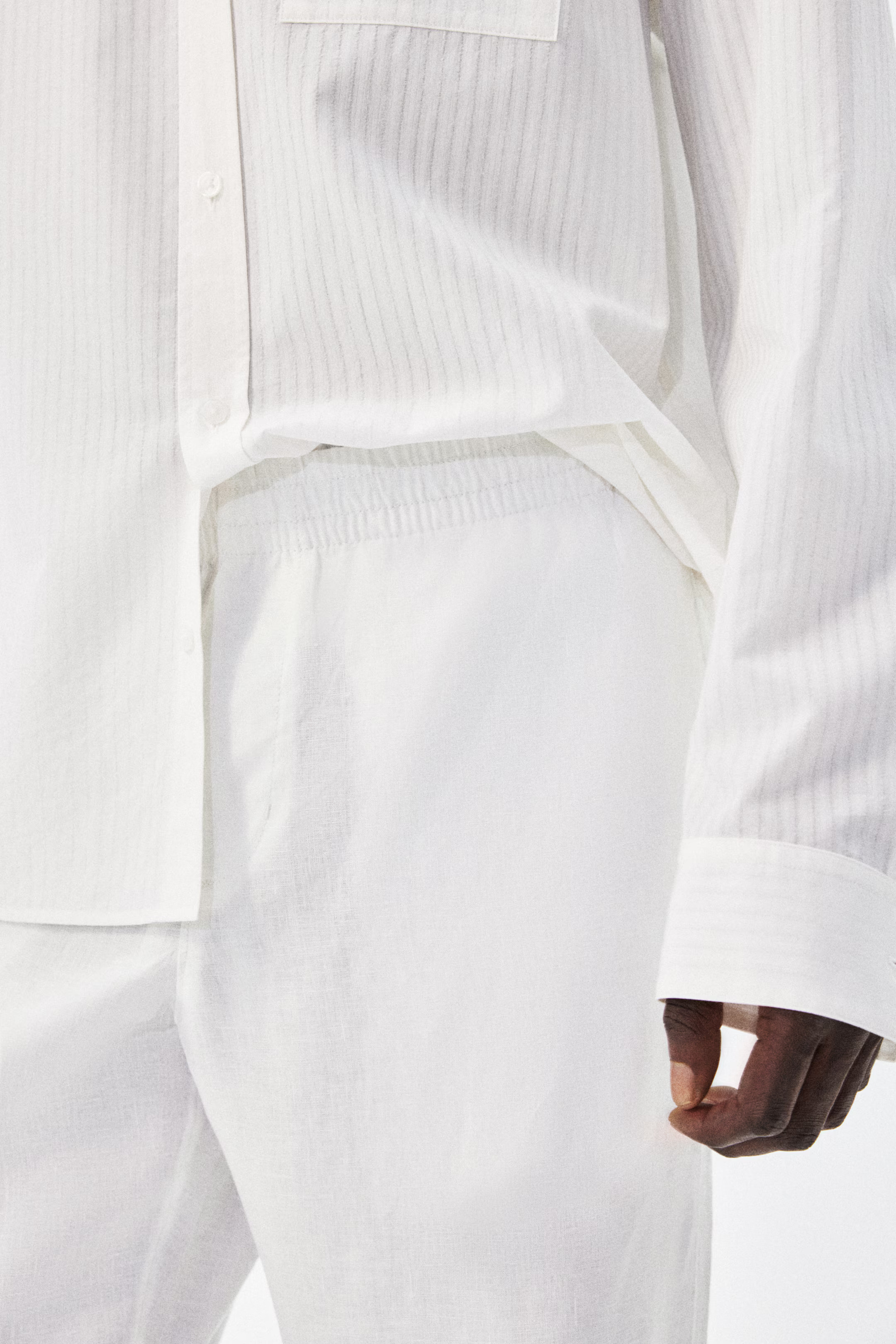 Regular-Fit Linen Pants | H&M (US + CA)