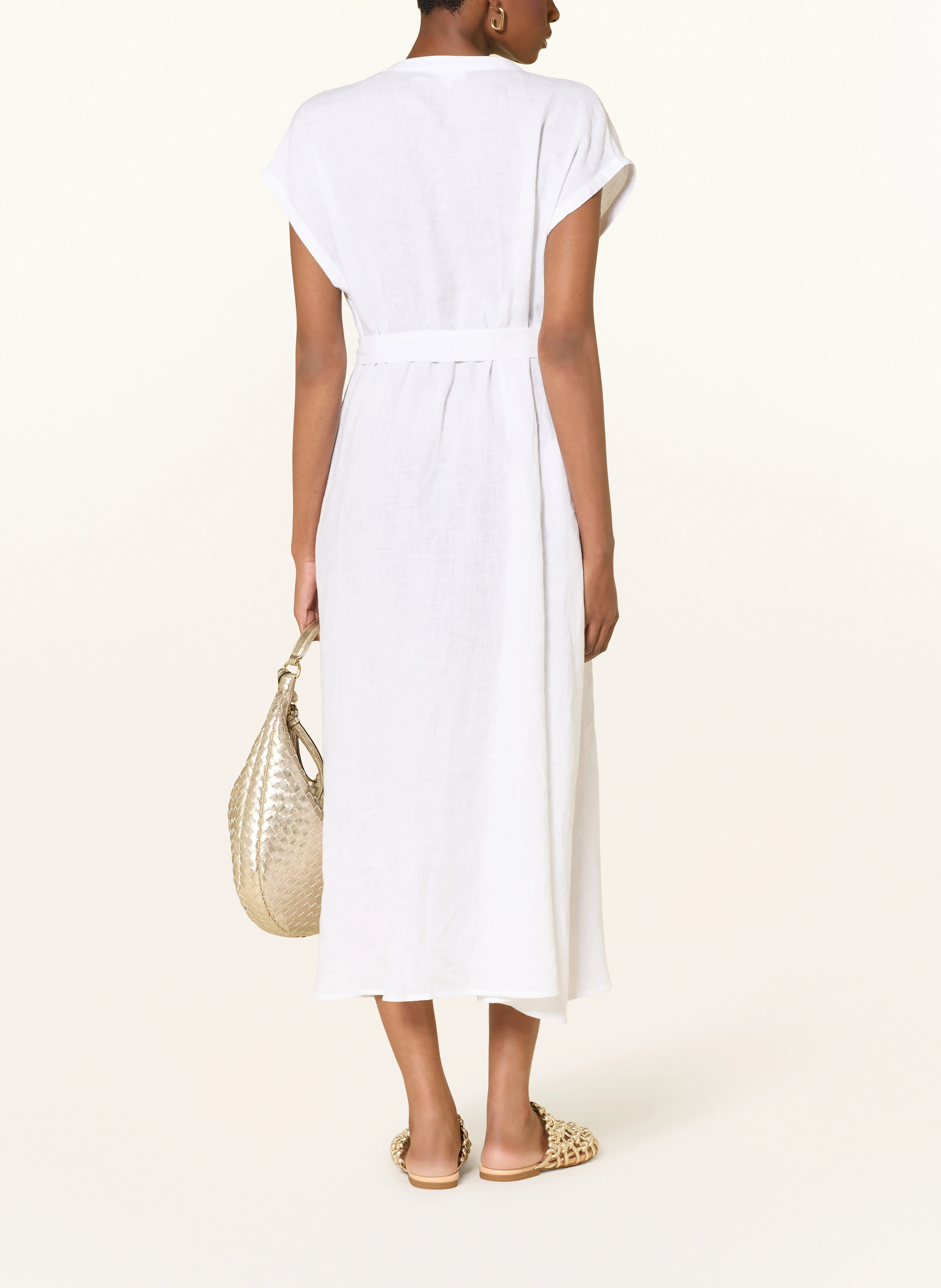 darling harbour Leinenkleid in white | Breuninger (DACH)