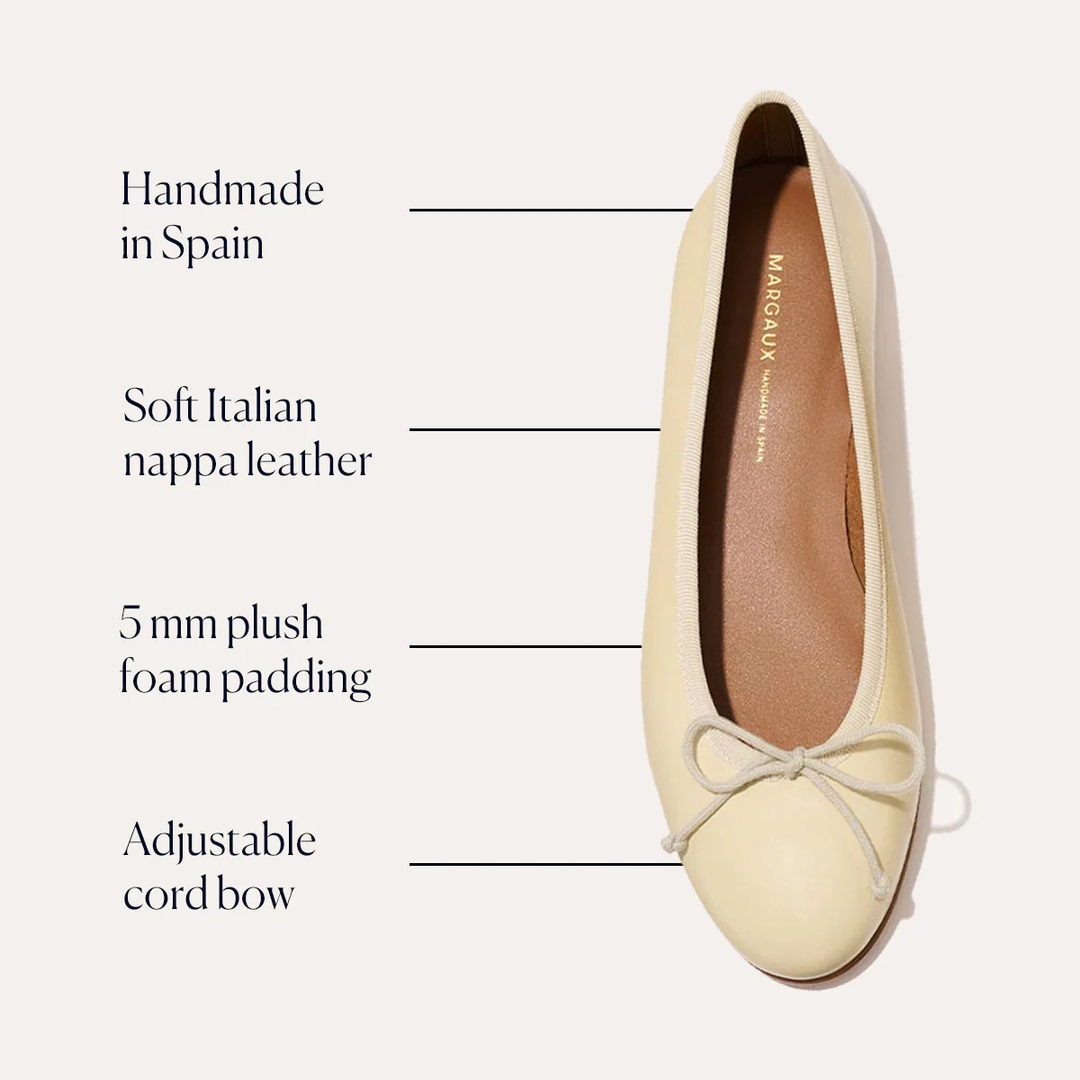 The Demi - Butter Nappa | Margaux