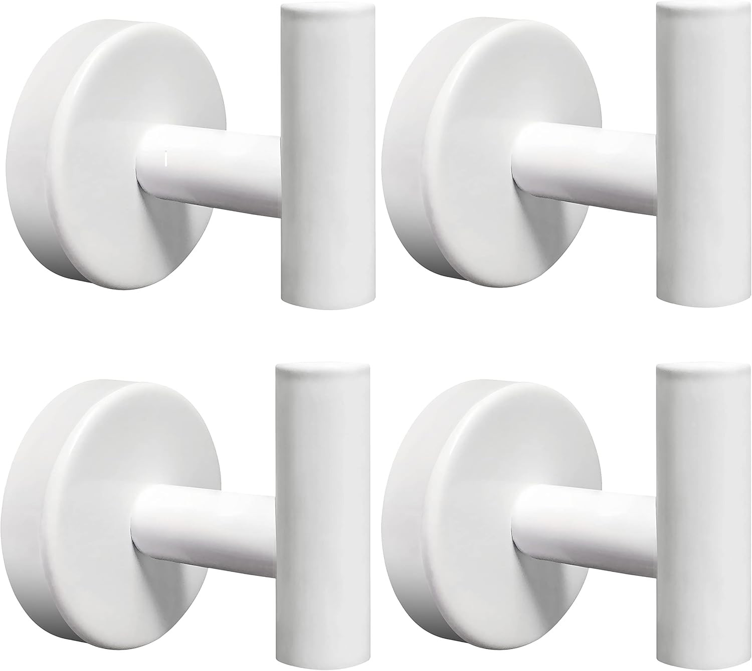 4 Pack Towel Hooks Bathroom Wall Hook Holder Stainless Steel Coat Robe Clothes Hook for Bath Kitc... | Amazon (US)