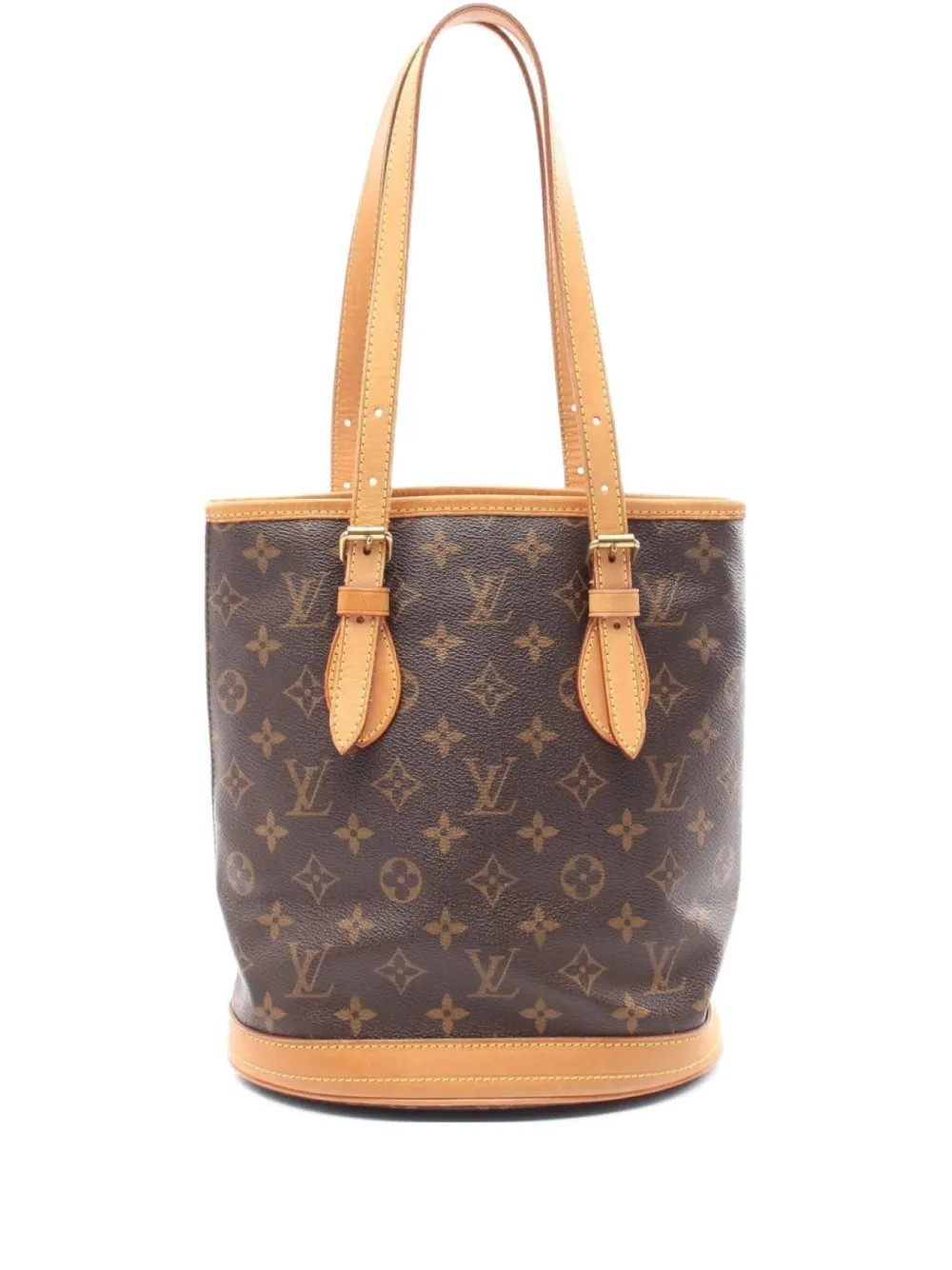 Louis Vuitton Pre-Owned 2005 Bucket PM tote bag - Brown | Farfetch Global