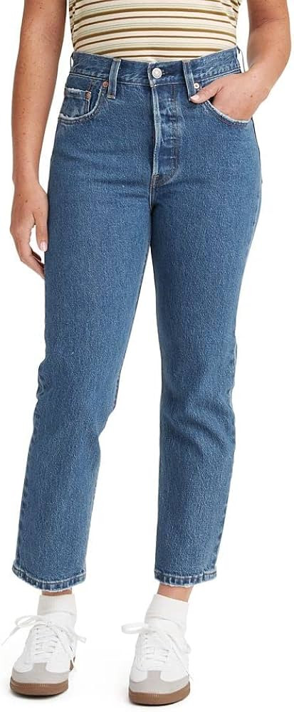 Levi's Women's Premium 501 Crop Jeans | Amazon (US)
